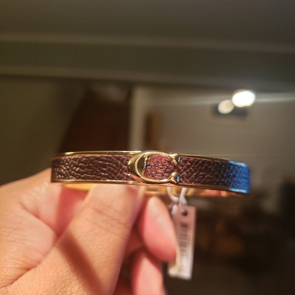 Coach Signature Bangle Bracelet